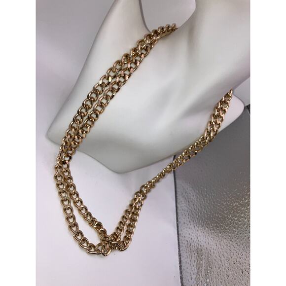 NWOT! Large Bronze Oval Cable 49 3/8" Chain Necklace! - Picture 4 of 11